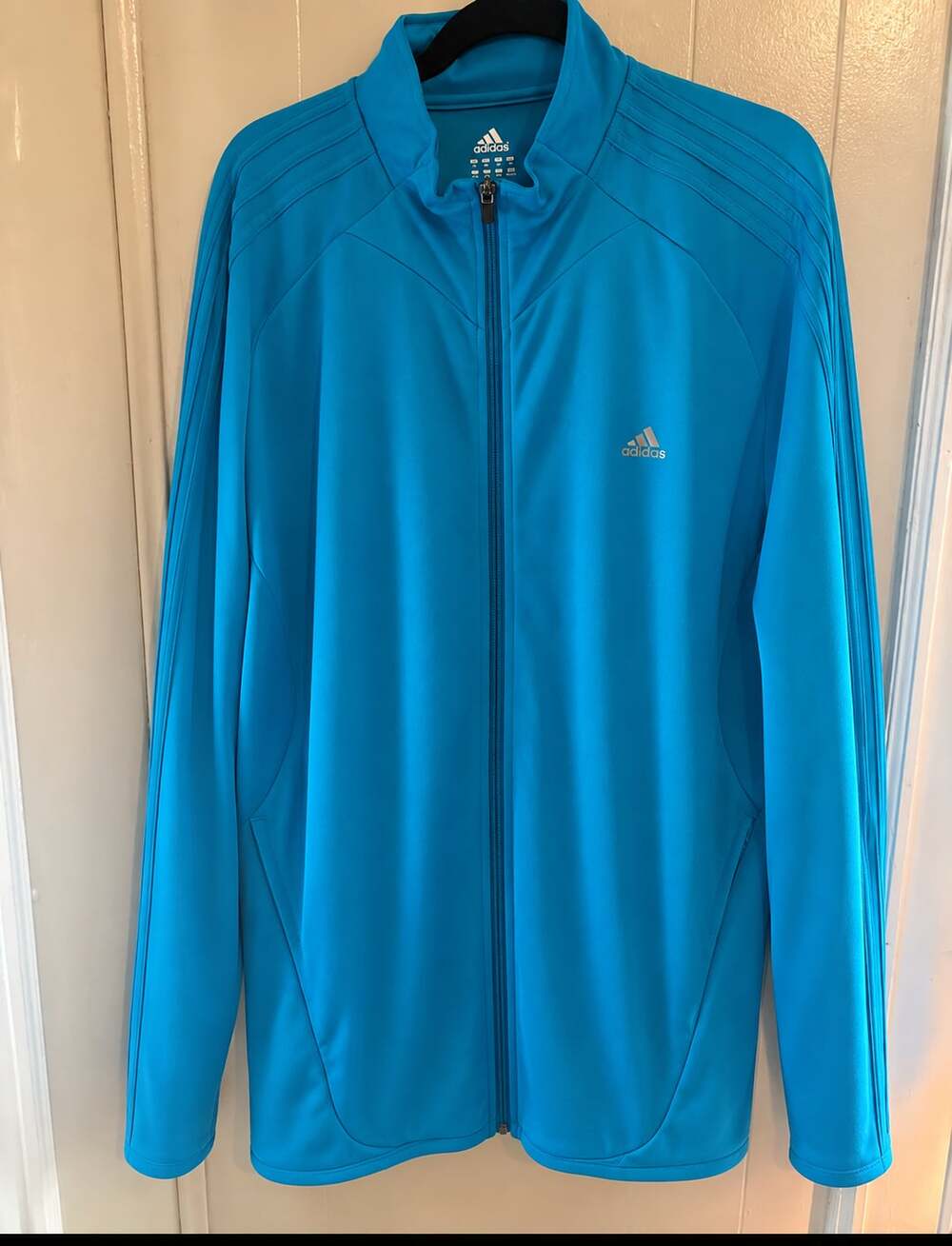 Adidas Blue Full Zip Track Jacket